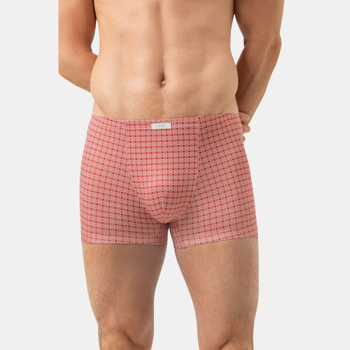 Coral Grid Shorty coral island
