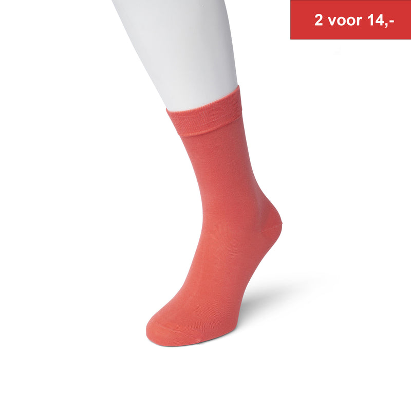 Cotton Sock 83422 Coral