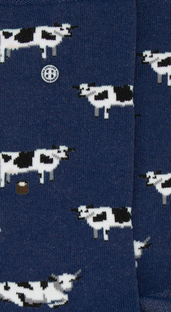 Cows Sock AG-SK-COW-01 109 Navy