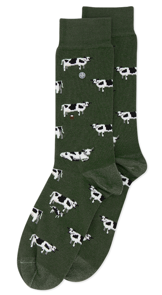 Cows Sock AG-SK-COW-01 118 Army