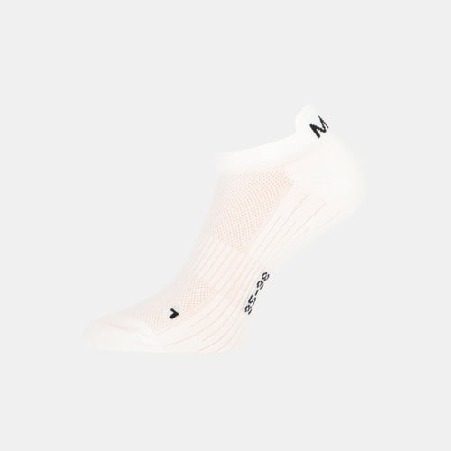 Dames Sneakersokken Microfiber wit