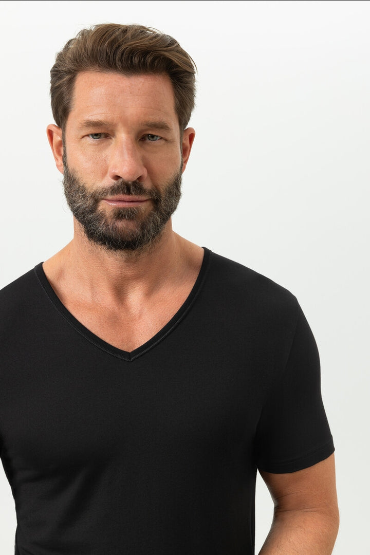 DryCottonV-NeckT-shirt46007123schwarz__3