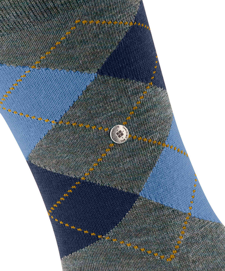 Edinburgh Melange Sok 21183 6337 cornflower blue