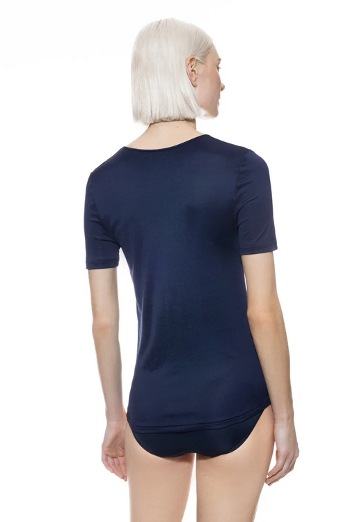 Emotion T-shirt Korte Mouw night blauw