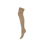 Feline Overknee 82106 1251 Beige Beige Lurex