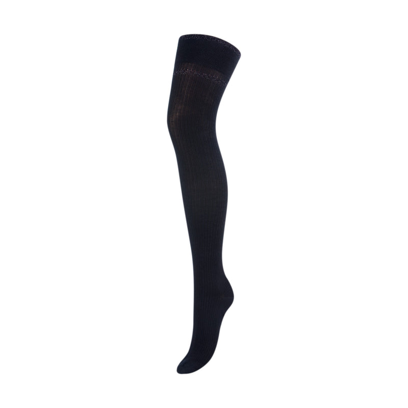 Feline Overknee 82106 6991 Black Black Lurex