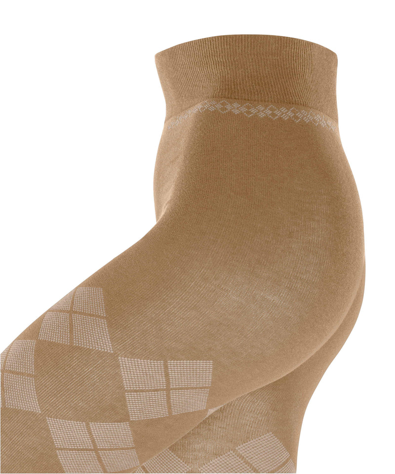 Fine Argyle Panty 28002 5152 brown sugar