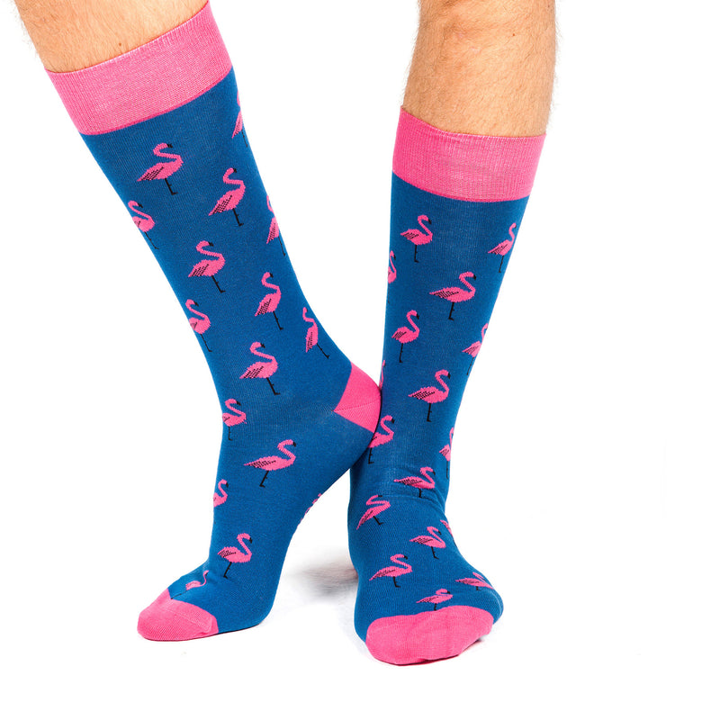 Flamingo Sock Flamingo Sock Blue Blue