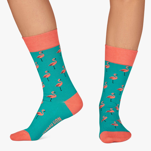 Flamingo Sock Flamingo Sock Turquoise Turquoise