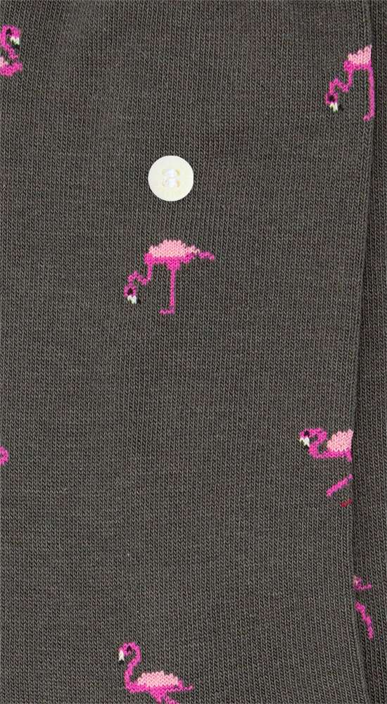 Flamingos Sock AG-SK-FLAM-01 123 Antracite