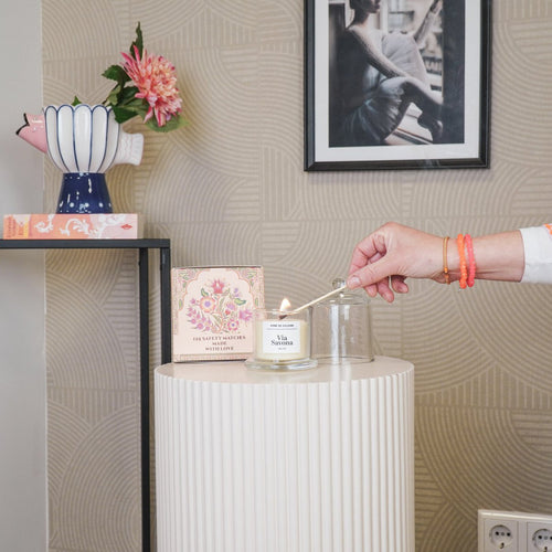 Geurkaars | Via Savona Milaan Glass Dome 100 gram 203722