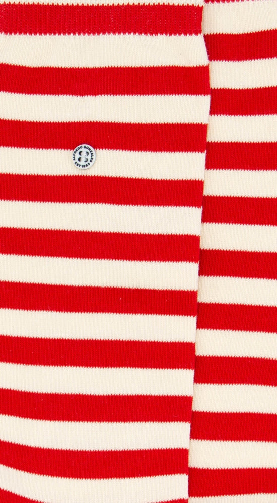 Harbour Stripes Sock AG-SK-GL-04 108 Red