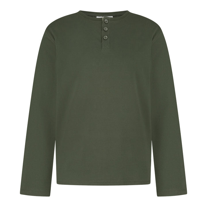 HerenPyjamasetLangeMouwLangeBroek60533_6166greengraphic_2