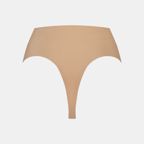 High Waist String Walnut