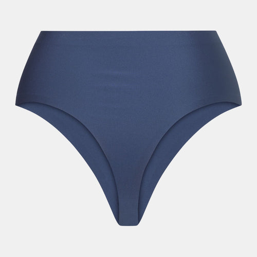 High Waist String smokey teal