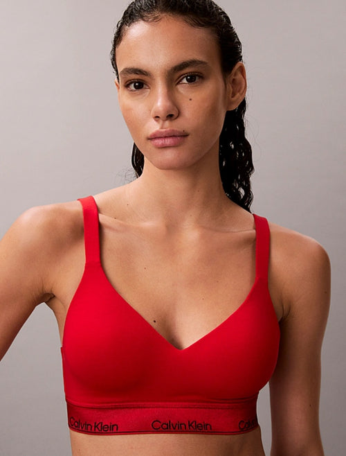 Icon Cotton Modal Bralette LV00QF8555 VMT RED