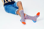 Jumbo Dot Stripe Sock ABS01 3300 3300