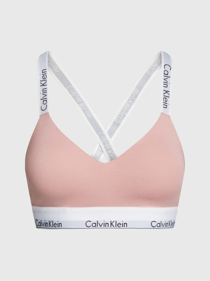 LGHT LINED BRALETTE (AVG) 000QF7059E TQO PINK