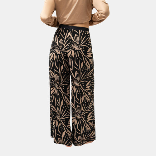 Lange Broek Vivid Bloom 3 zwart