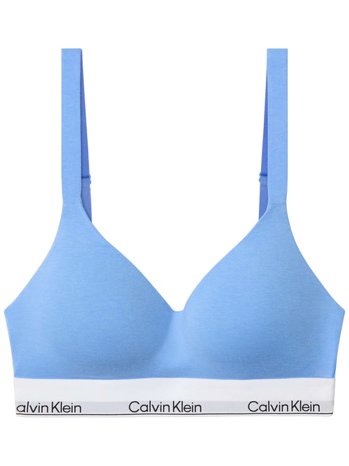 Lift Bralette - Icon Cotton Modal Blue Descent
