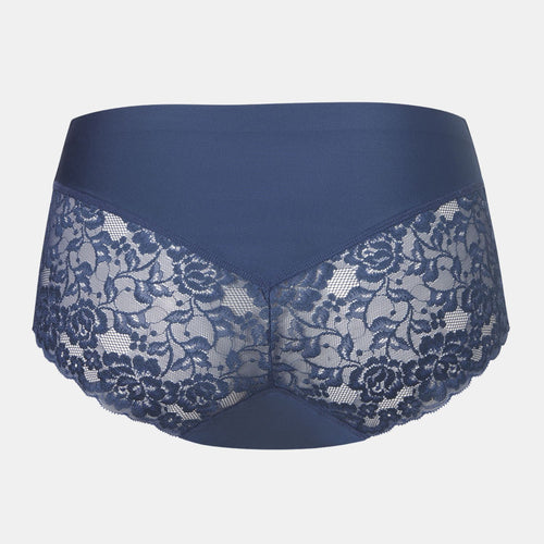 Midi met Kant smokey teal