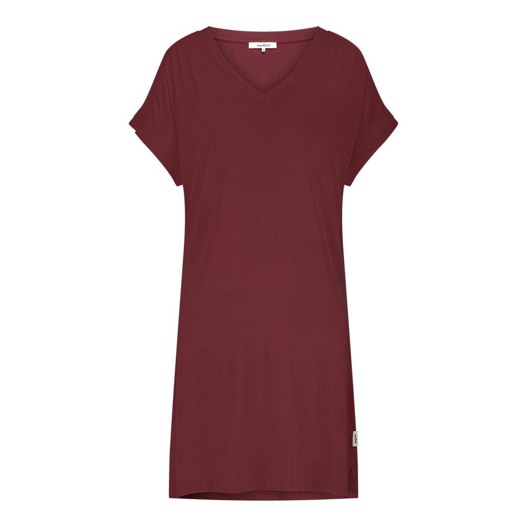 NachthemdKorteMouw60489_2302velvetred_1