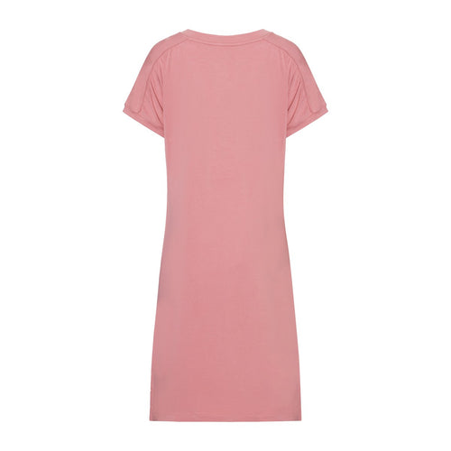 Nachthemd met Korte Mouw rose roze