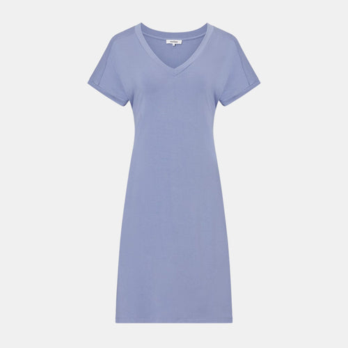 Nachthemd met Korte Mouw powder blauw
