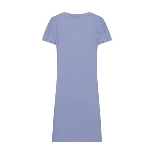Nachthemd met Korte Mouw powder blauw
