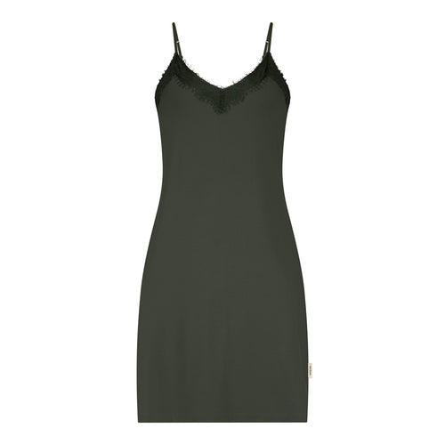 Nachtjurk Met Kant 60487 6162 forest mist