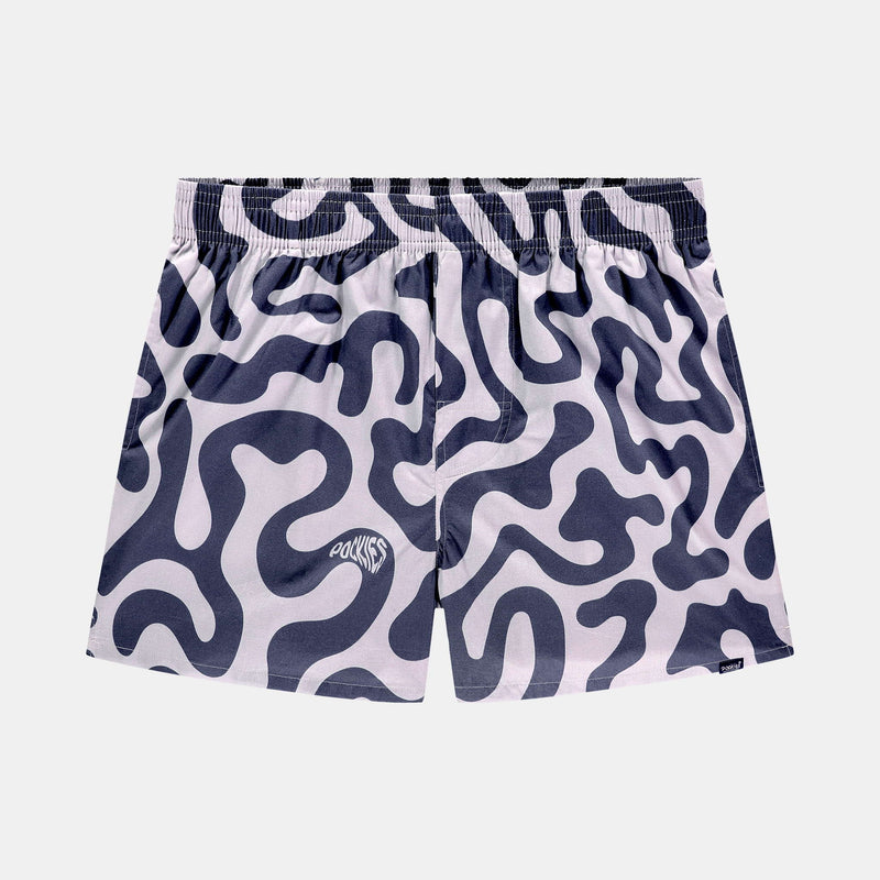 Navy Swirls Boxershort NSW 300 Blue