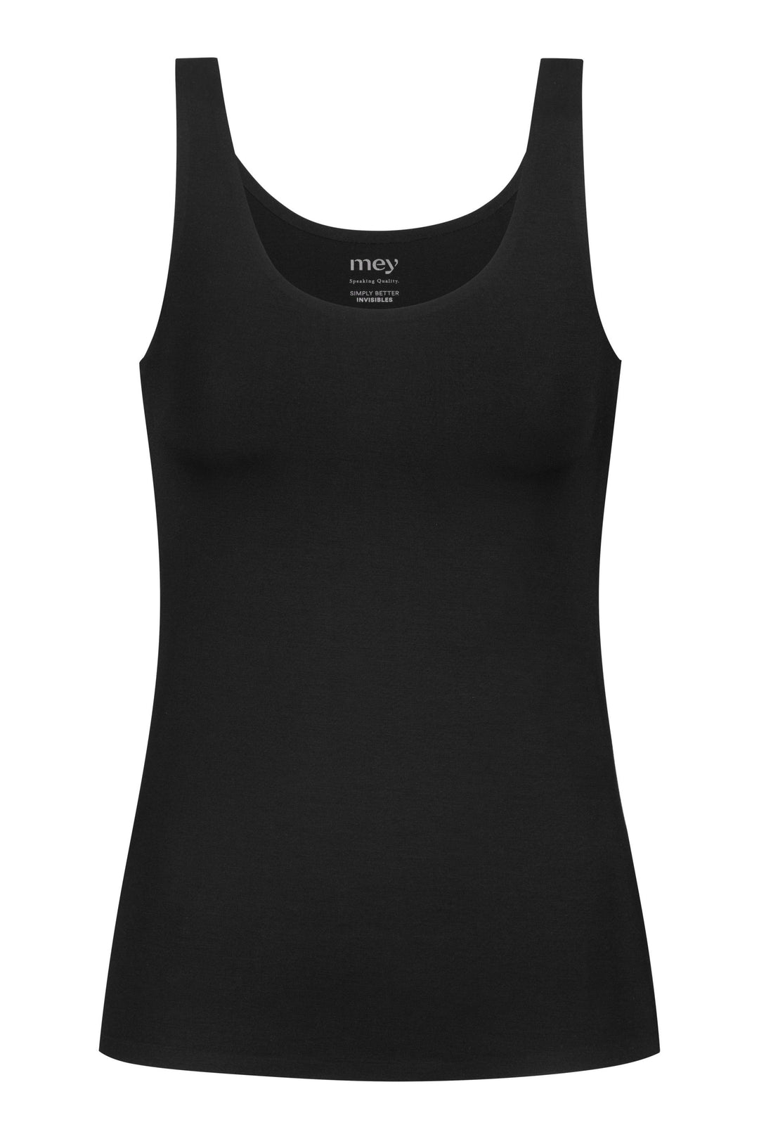 Onzichtbare top met brede bandjes 1110050 3 zwart