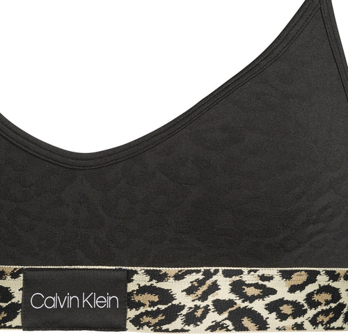 Panter Unlined Bralette zwart