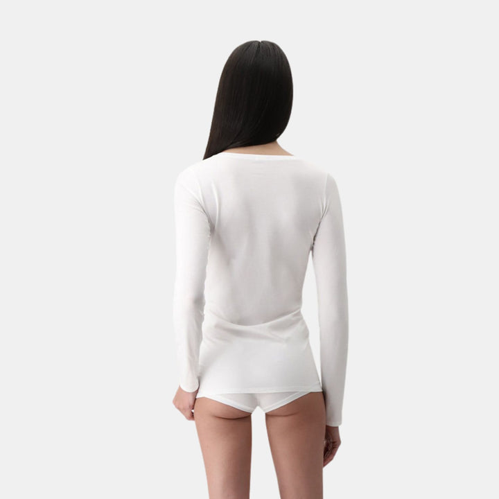 PerfectLineCottonT-ShirtLongVOBT016761000White__2