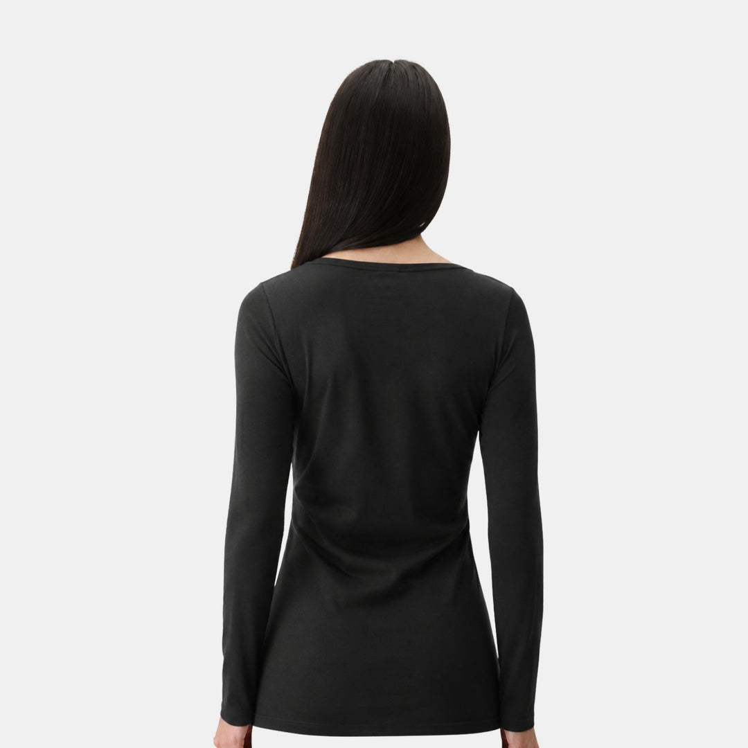PerfectLineCottonT-ShirtLongVOBT016769999Black__2