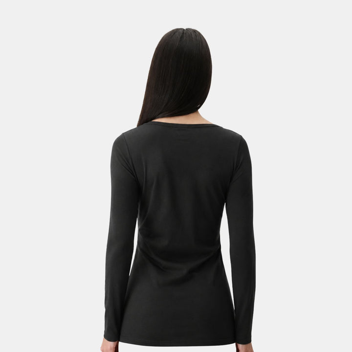 PerfectLineCottonT-ShirtLongVOBT016769999Black__2