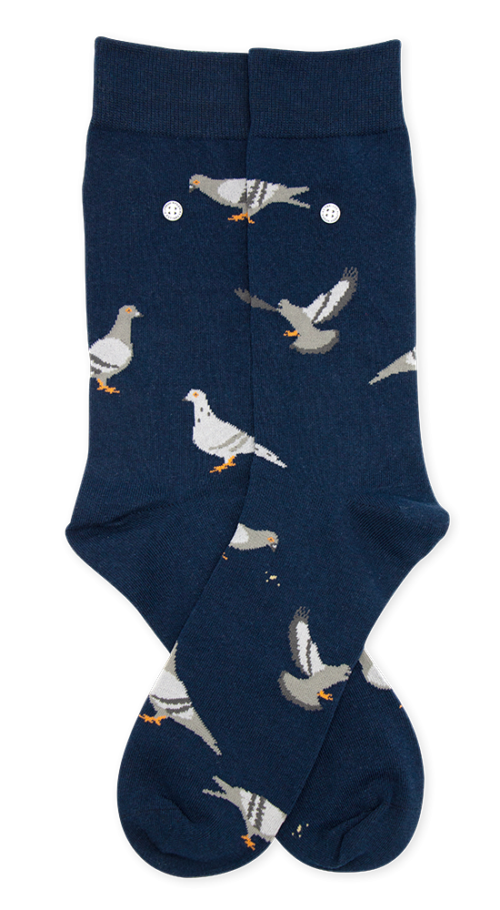 Pigeons Sock AG-SK-PIG-01 109 Navy
