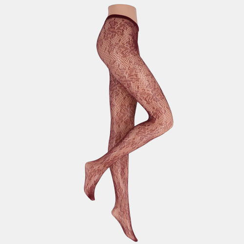 Pizzo Fiore Panty Wine rood