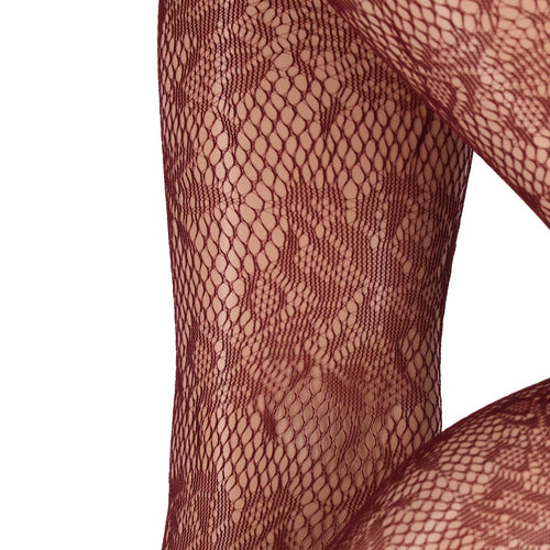 Pizzo Fiore Panty Wine rood