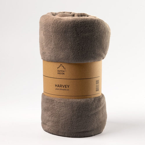 Plaid Harvey | 150x200 cm DDL09 Driftwood