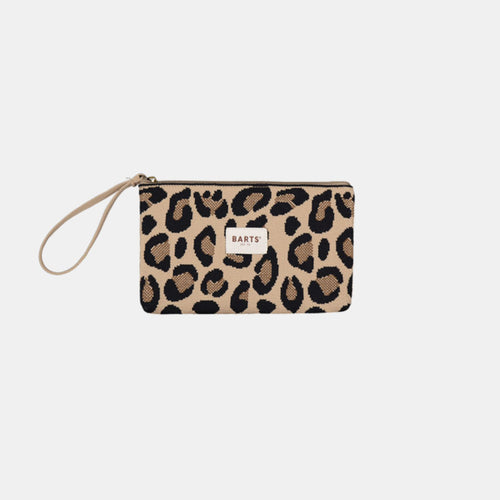 Portemonnee met Panterprint 07 beige