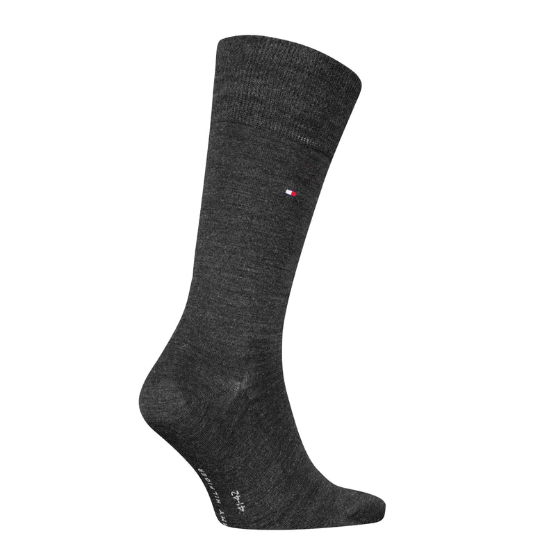 Premium Wool Sock 701229682 003 dark grey melange