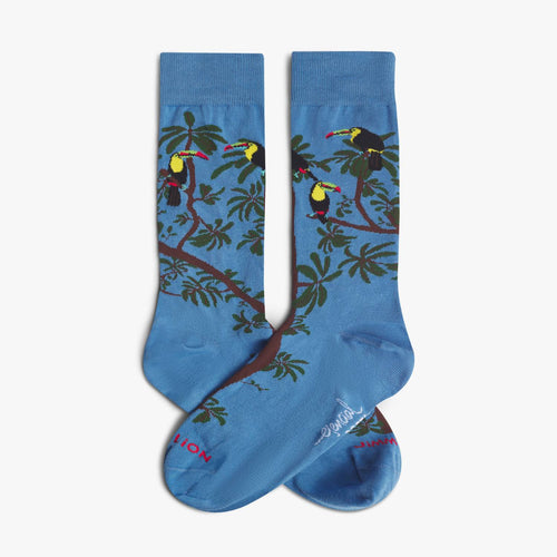 Pura Vida Rainbow Toucan Sok Pura Vida Rainbow Toucan Azul Claro Azul Claro