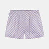 Purple Checkered Boxershort PURCH 500 Purple