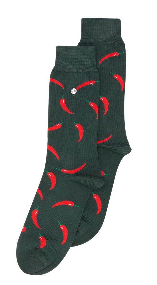 Red Peppers Sock AG-SK-PEP-01 118 Army