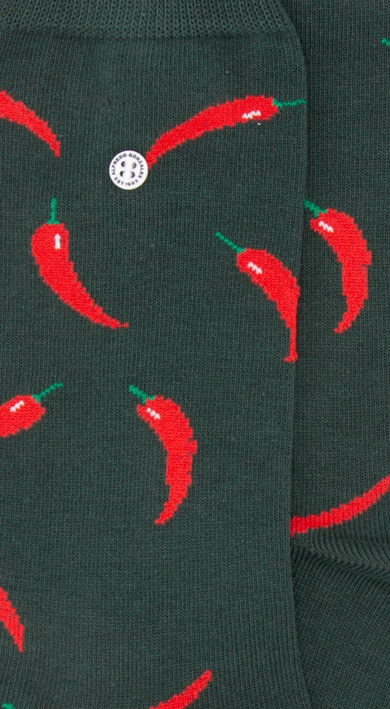 Red Peppers Sock AG-SK-PEP-01 118 Army