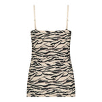 Secrets Spaghetti Top 30249 5202 zebra mauve