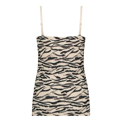 Secrets Spaghetti Top 30249 5202 zebra mauve