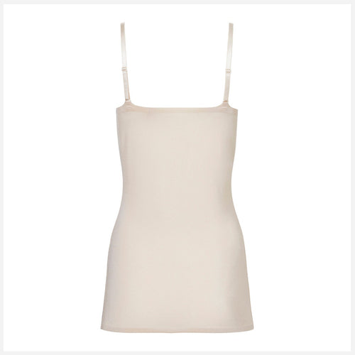 Secrets Spaghetti Top shiny almond