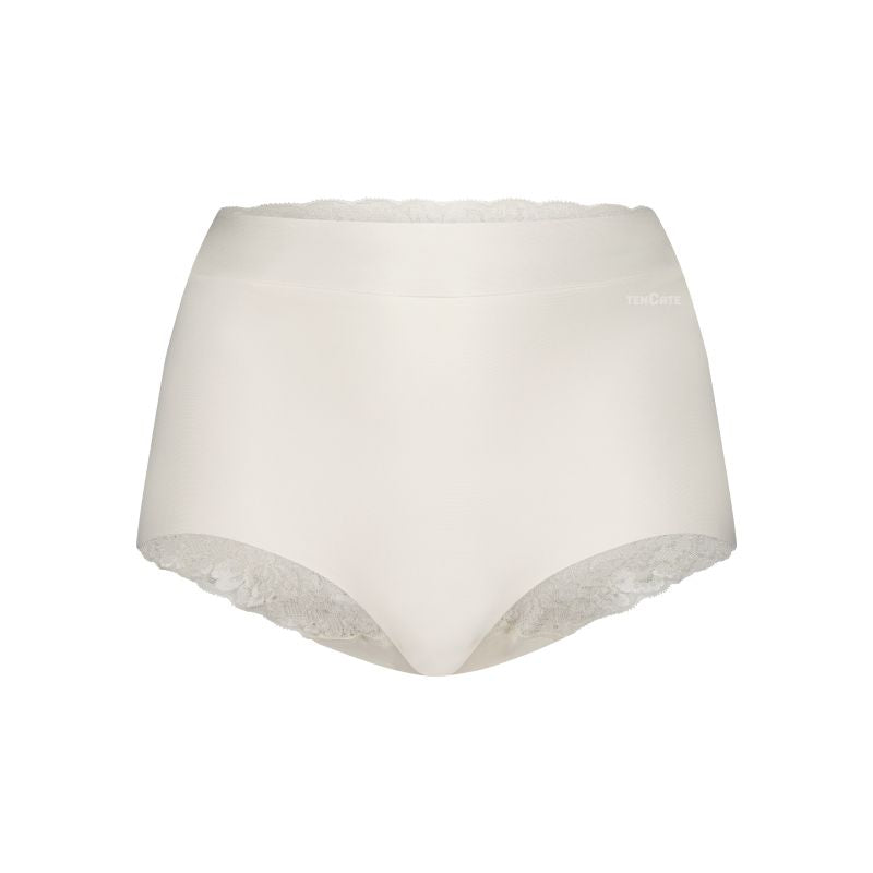 Secrets high waist brief lace 31758 1056 off white